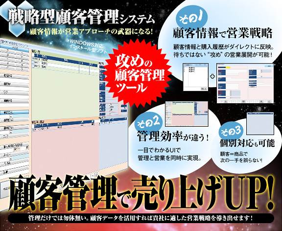 戦略型顧客管理システム